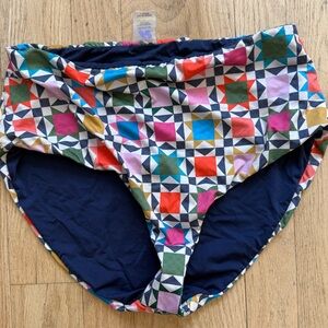 Kitty & Vibe High Waisted Bottoms. Hayley Kiyoko's Topanga print